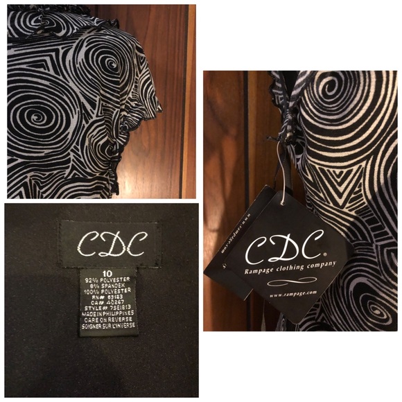 NWT CDC Rampage Clothing Company Multi-Color Dress - Picture 8 of 8